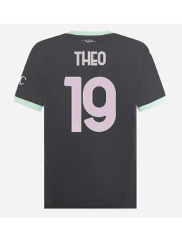 Moški Nogometna dresi replika AC Milan Theo Hernandez #19 Tretji 2024-25 Kratek rokav